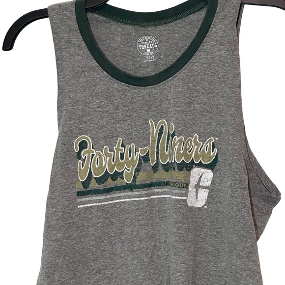 Rivalry Threads Other - Rivalry Threads UNC Charlotte Forty Niners Mens Gray Tank Top Size M